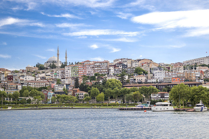 美丽的城市是İstanbul，清真寺和Balat - Fener，土耳其伊斯坦布尔